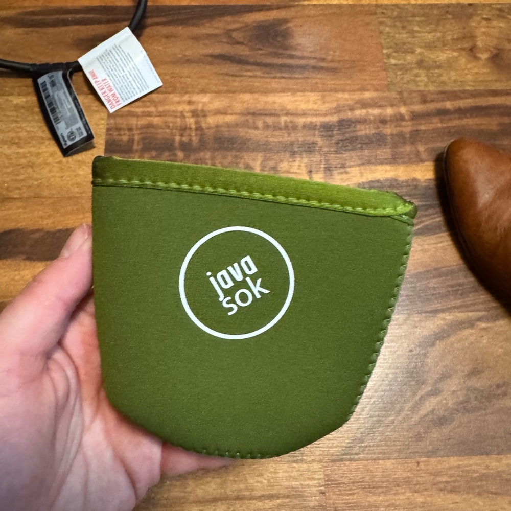 Green Java Sok Cup Sleeve